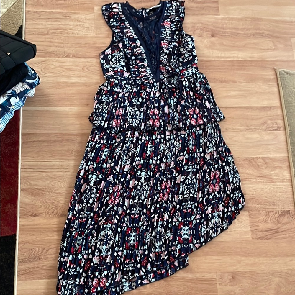 NWOT Foxiefox floral dress Small